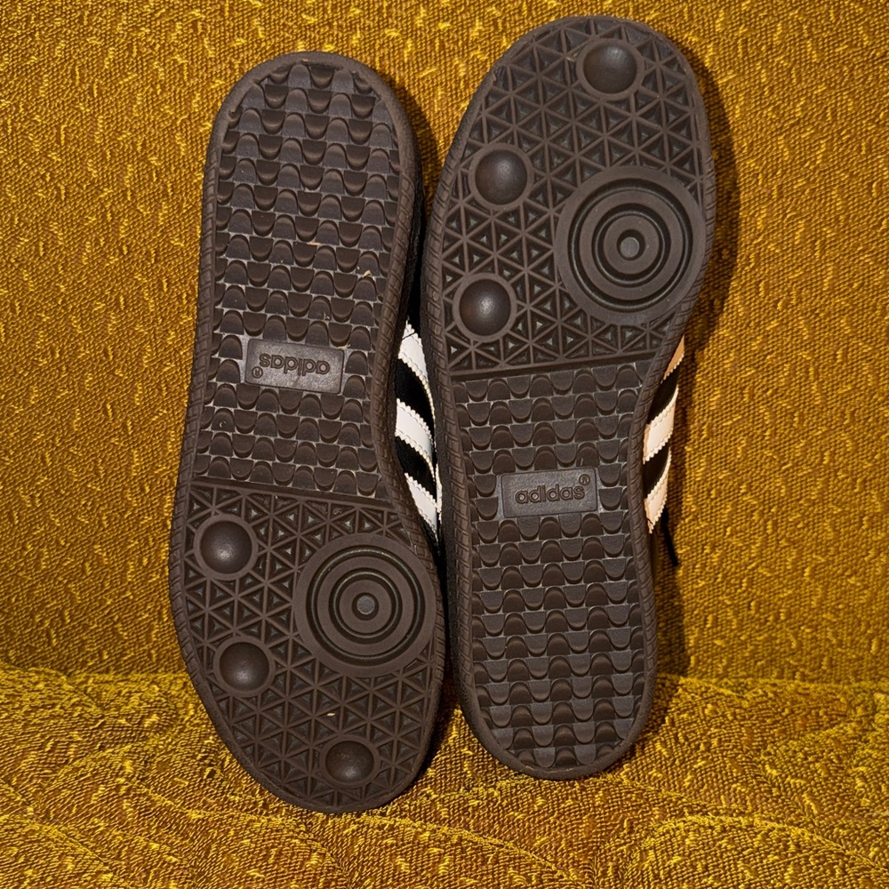 Adidas Samba Classic Sneakers Black White | Women’s 7 - Picture 5 of 6